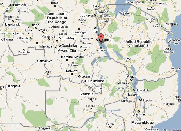 Where is Lake Tanganyika?