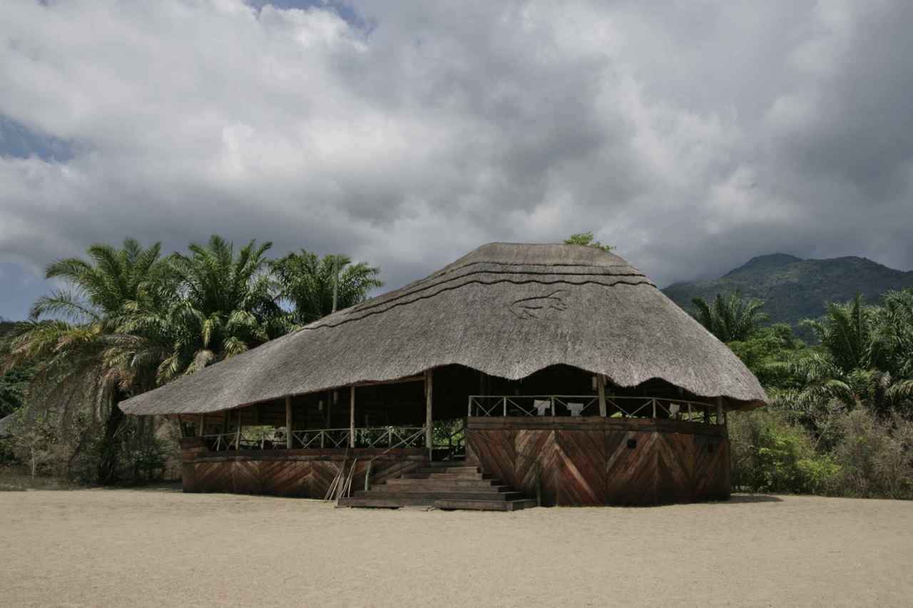 Lodge on the beach